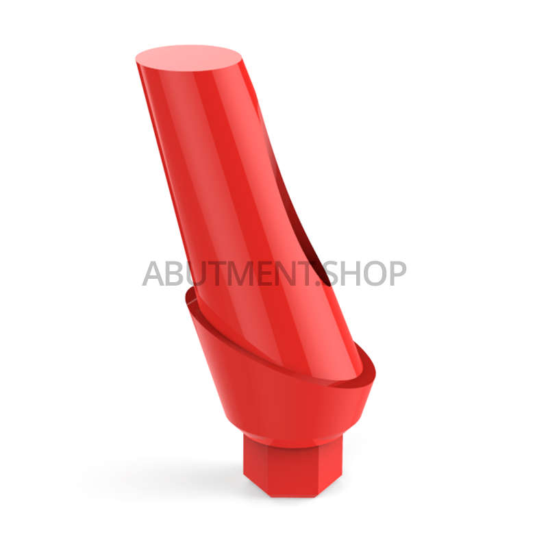 25° Angled Castable Plastic Abutment Internal Hex RP