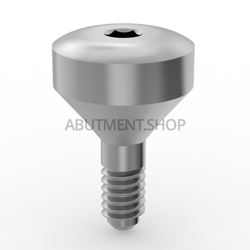 6.3 Wide Body Titanium Healing Cap For Dental Implant Internal Hex RP